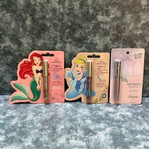 Disney Princess Shimmer Lip Gloss Collection - Pink and Blue